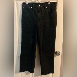 Madewell Dark Flare & Wide Leg Jeans